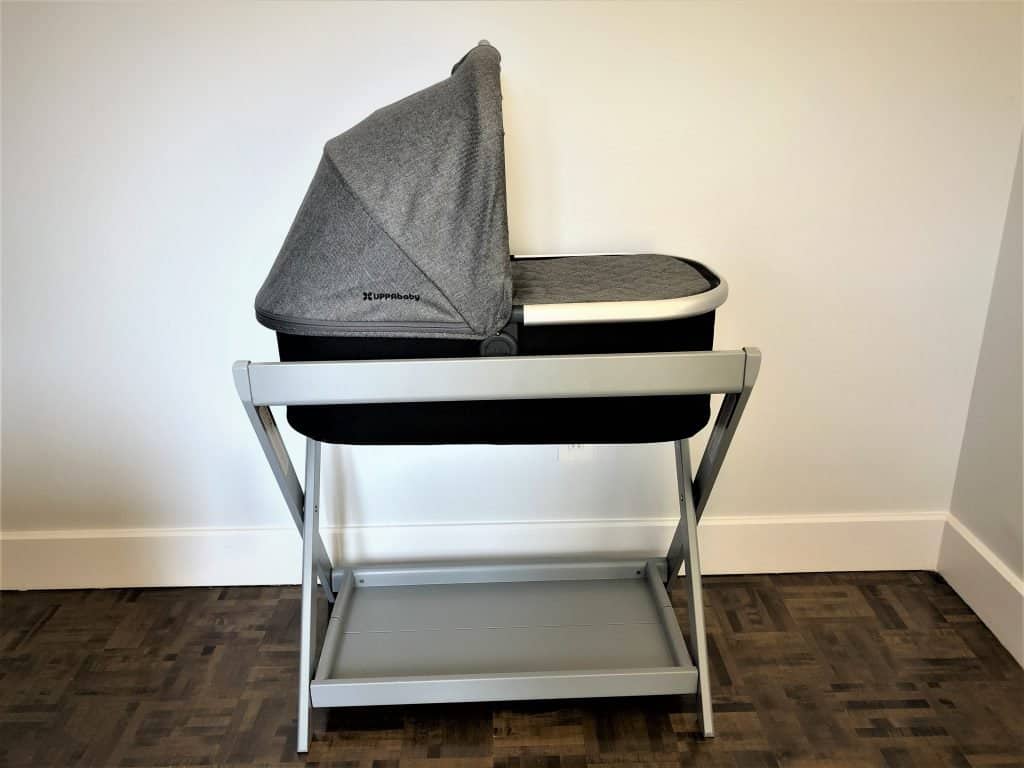 uppababy bassinet cover removal