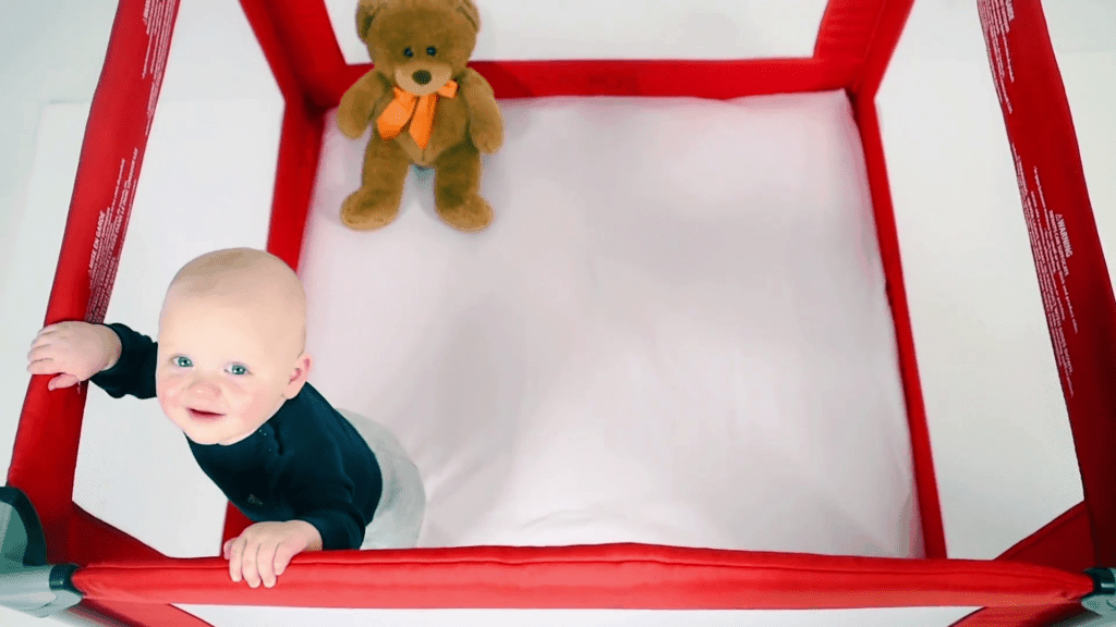 The most spacious portable playard