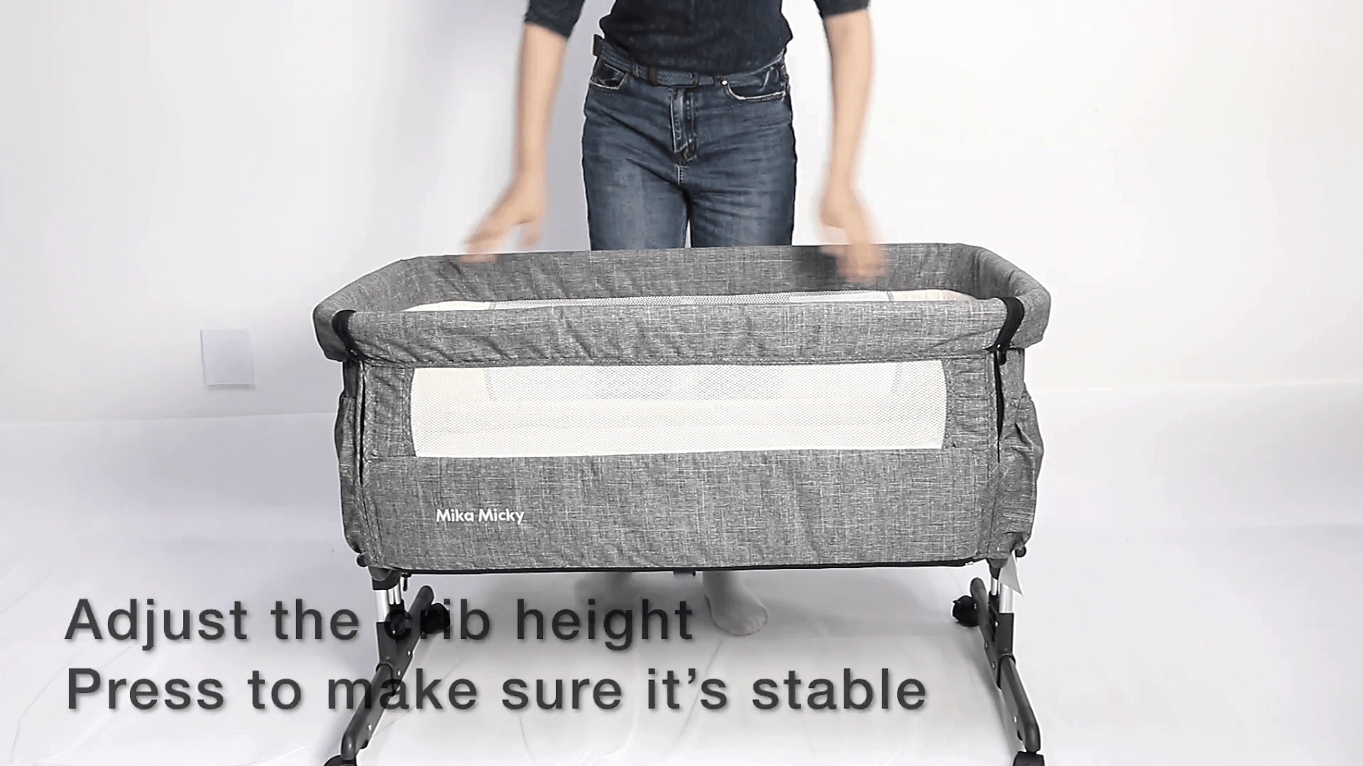 mika micky bassinet instructions