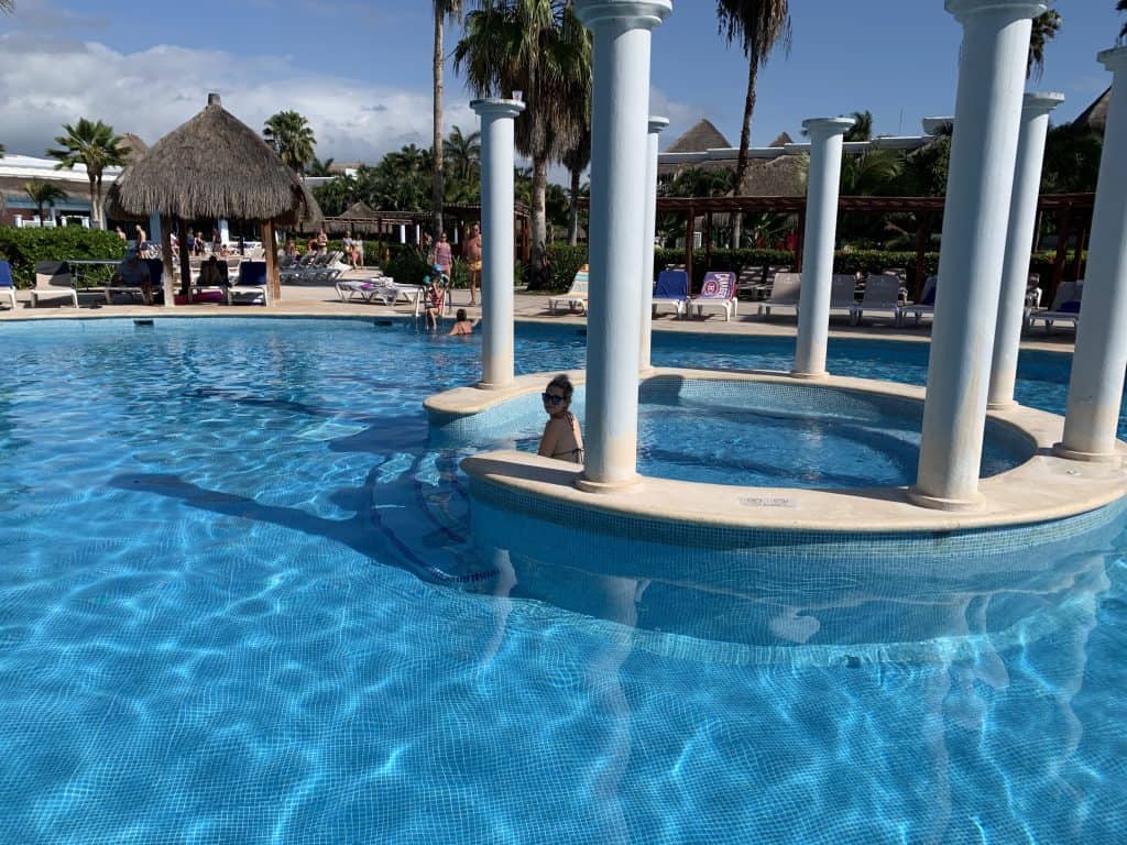 Pool at the resort