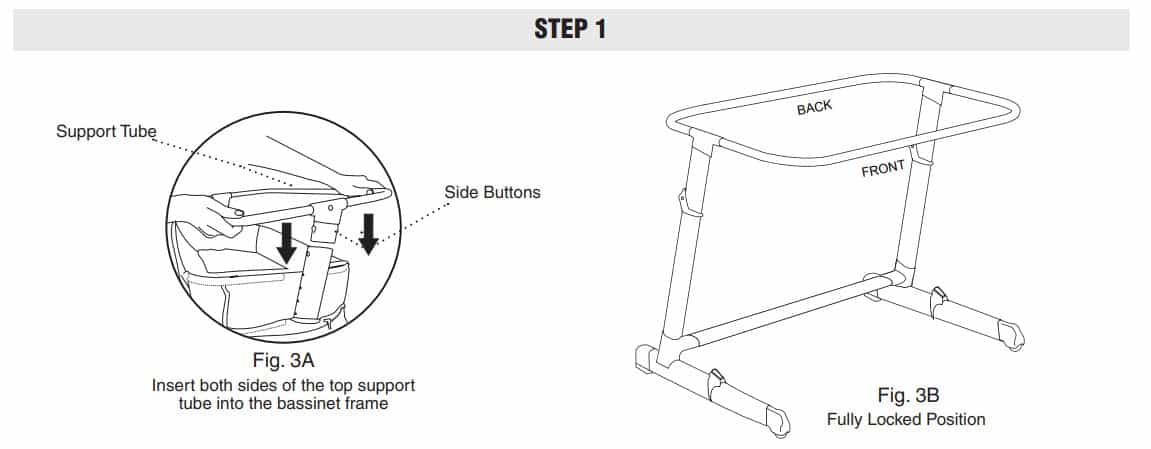 simmons kids by the bed city sleeper bassinet