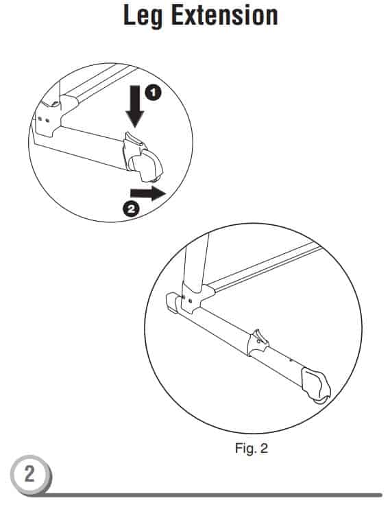 Simmons Kids by the Bed City Sleeper Bassinet - frame assembly 2