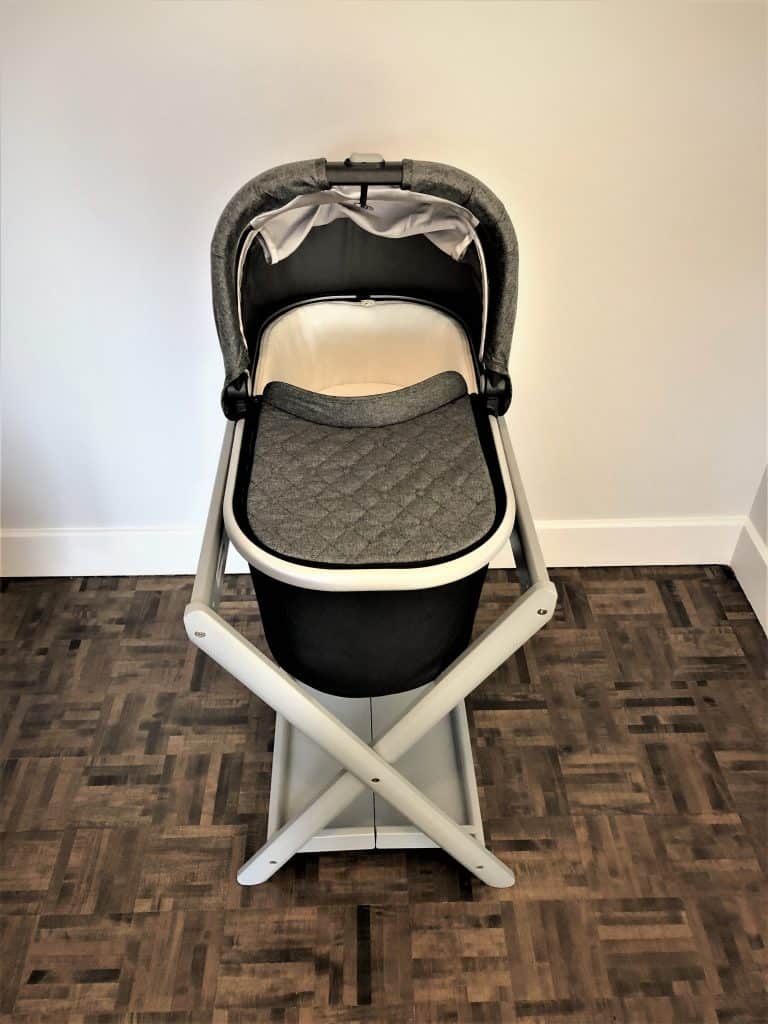 using uppababy bassinet for overnight sleeping