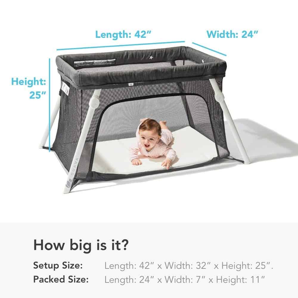 guava lotus portable crib