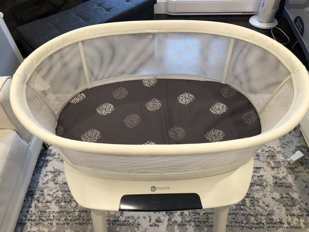 4moms mamaroo sleep bassinet review fully assembled 