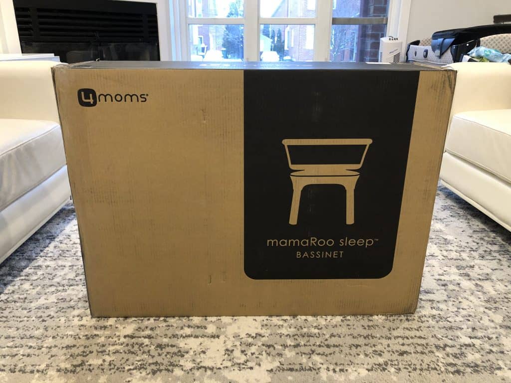 4moms mamaroo sleep bassinet box