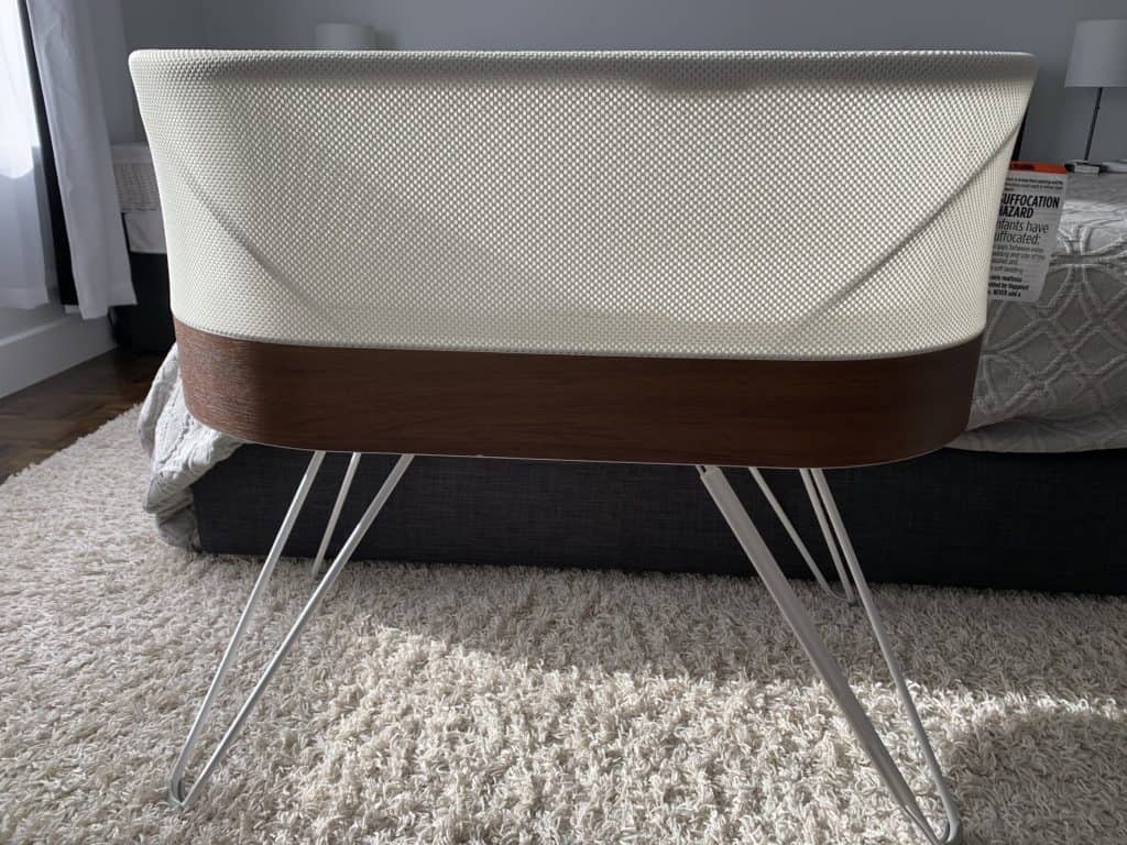 SNOO smart bassinet in my bedroom