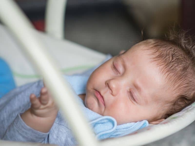 baby sleeping swing 