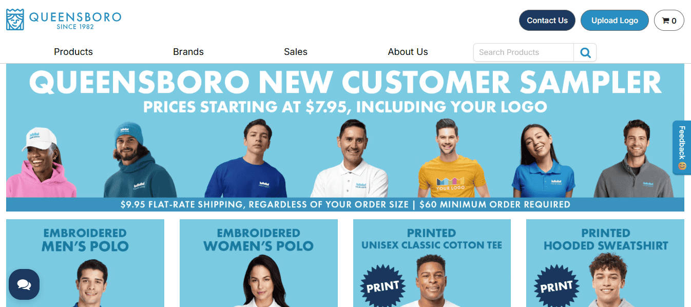 Queensboro: Best for Straightforward Embroidered Golf Apparel